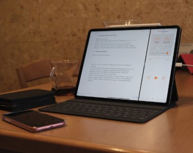 iPad Pro, кофе из кемекса и Drafts 5